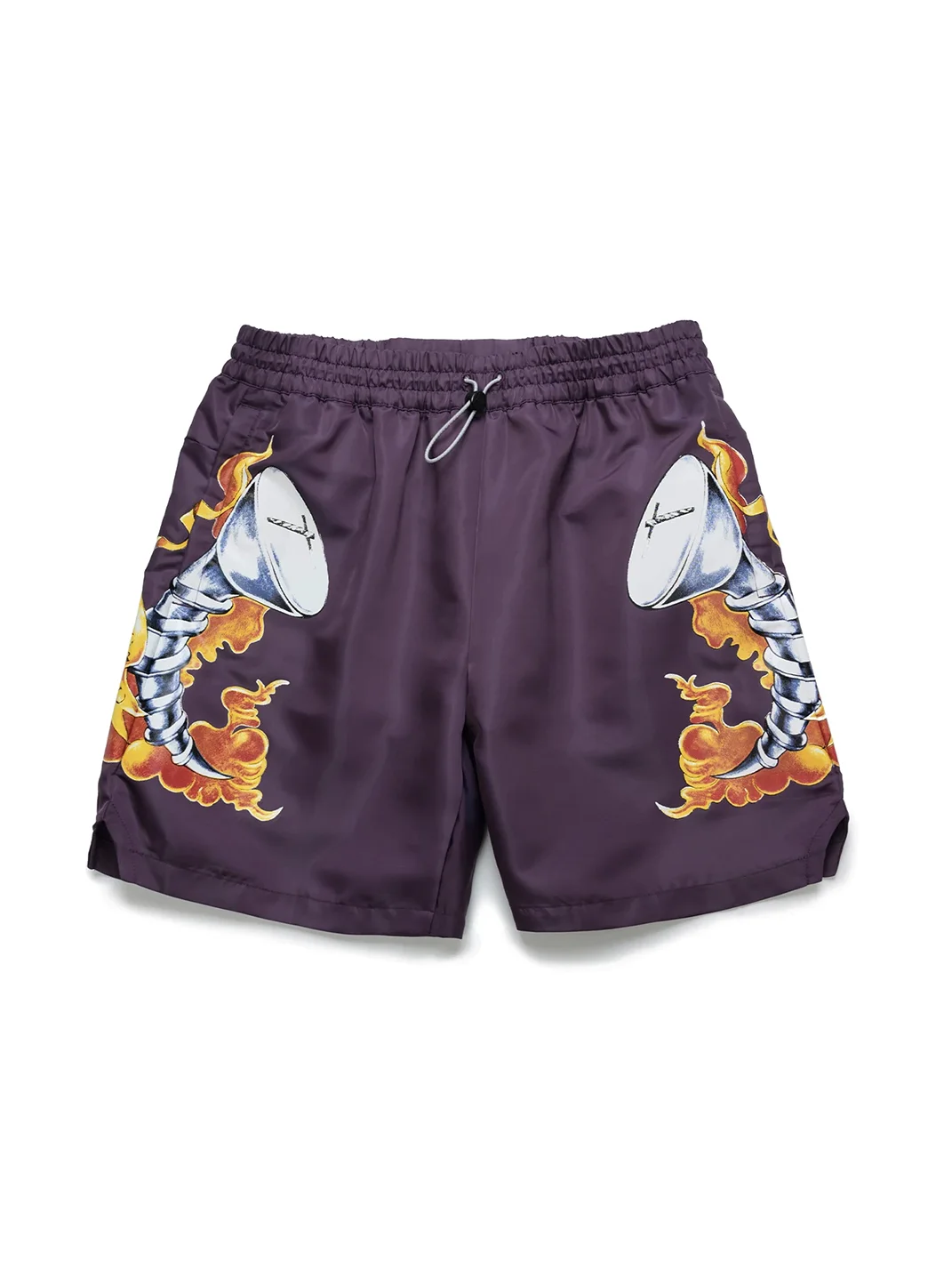 ESOTERIC THING | Flaming Nail Graphic Shorts