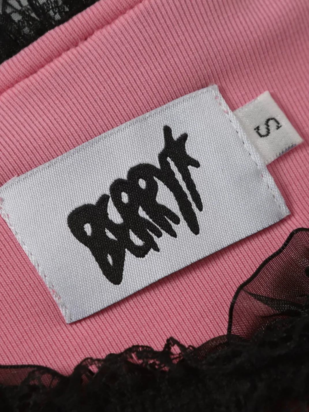 BlackBerry | Pink Lace Trim Tank Top