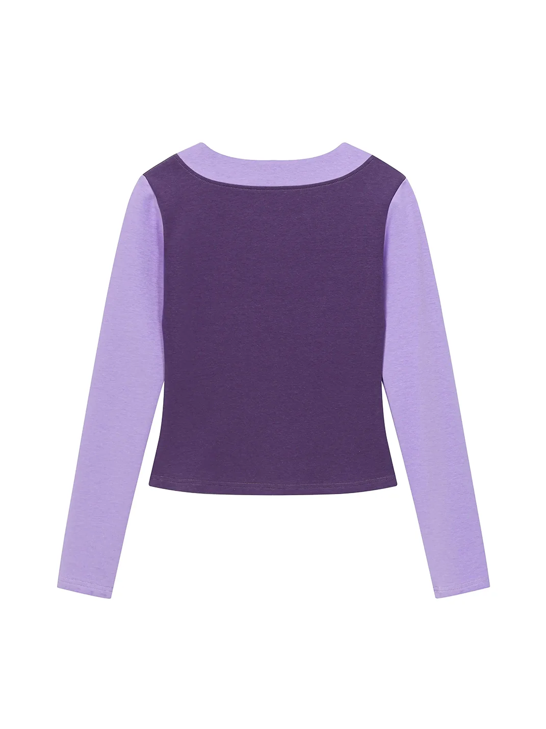 BlackBerry | Purple Panel Long Sleeve Top