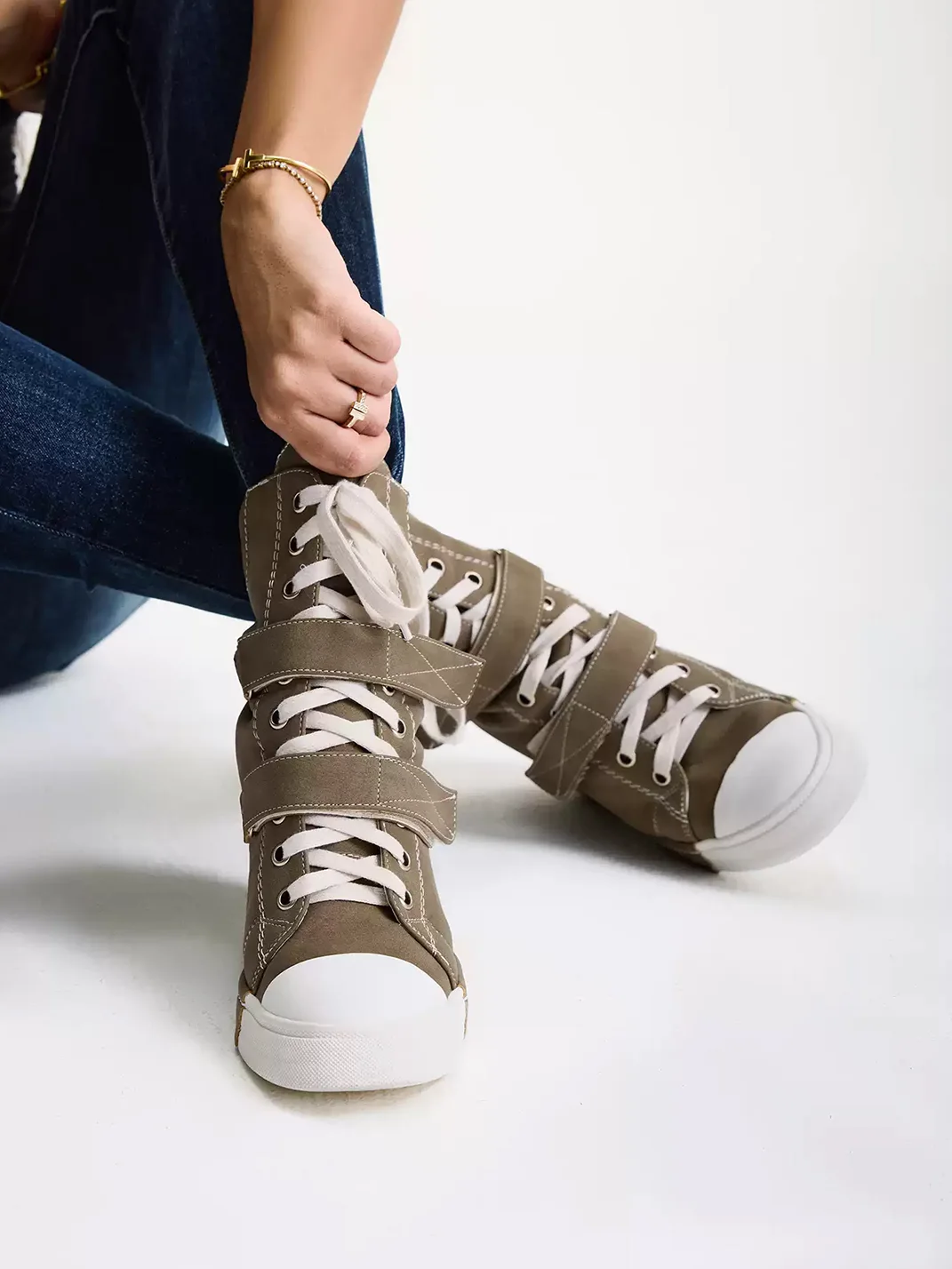 UnicornBlood | Retro Vulcanized Canvas Platform Sneakers