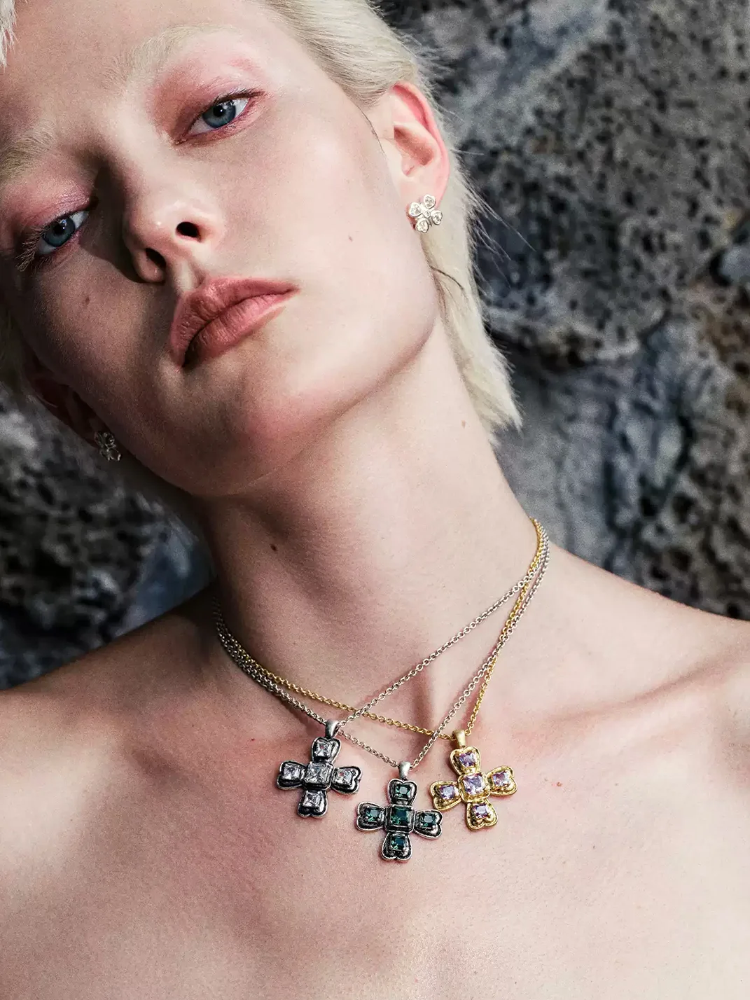 Tokokkino | Silver Bow Necklace