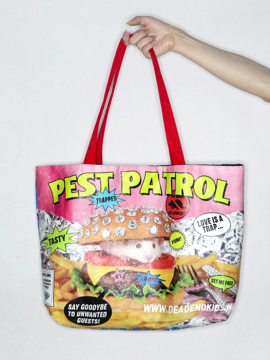 DeadEndKids | Mouse Print Vintage Tote Bag