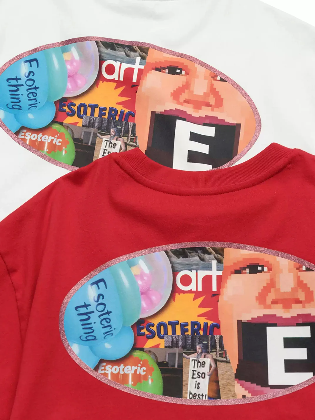 ESOTERIC THING | Collage Graphic Pocket T-Shirt