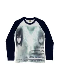 WEBBAR | Gothic Wing Raglan Long Sleeve T-Shirt