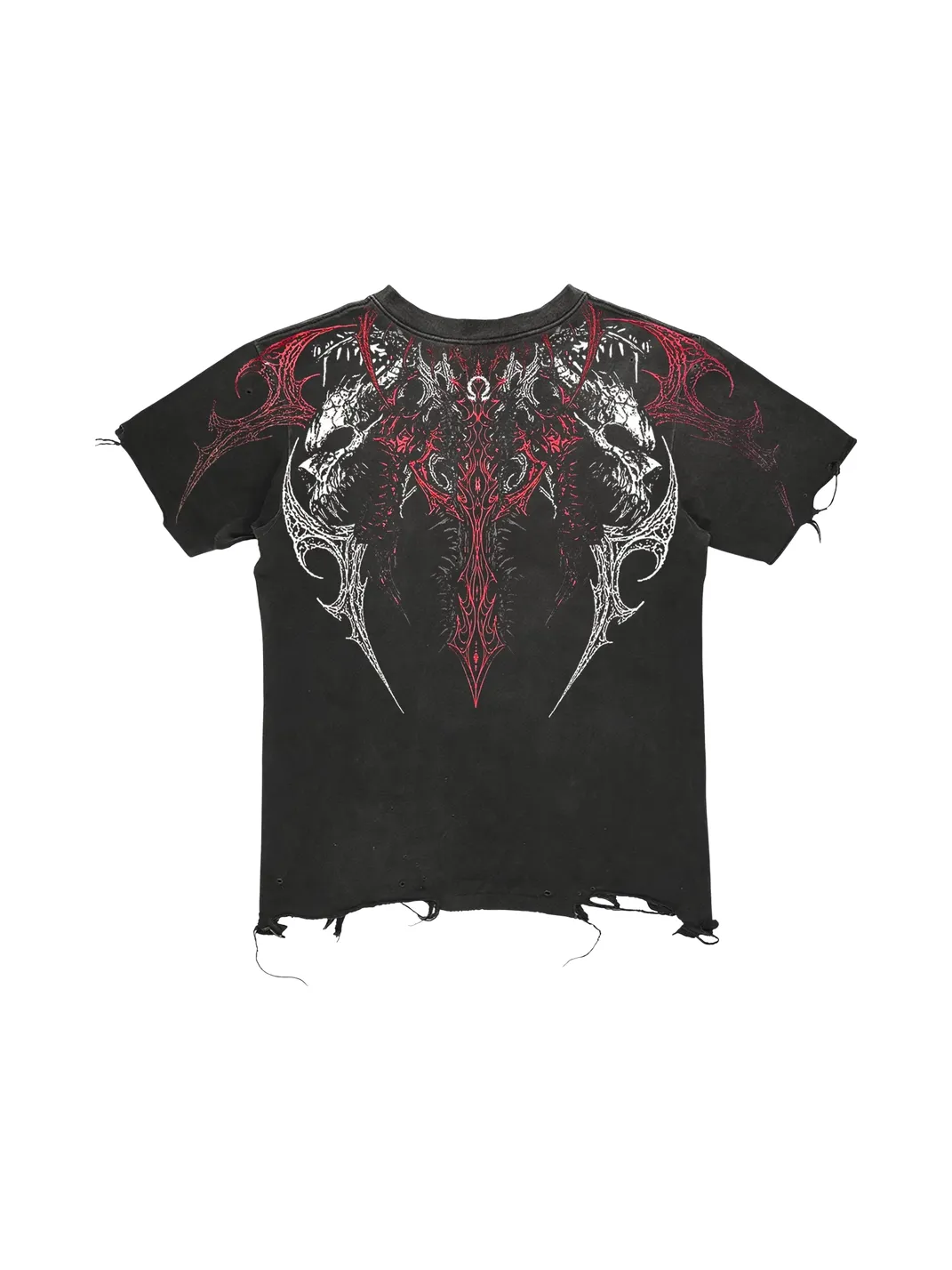 SHIBU | Unisex Heavy Metal Distressed Short Sleeve T-Shirt