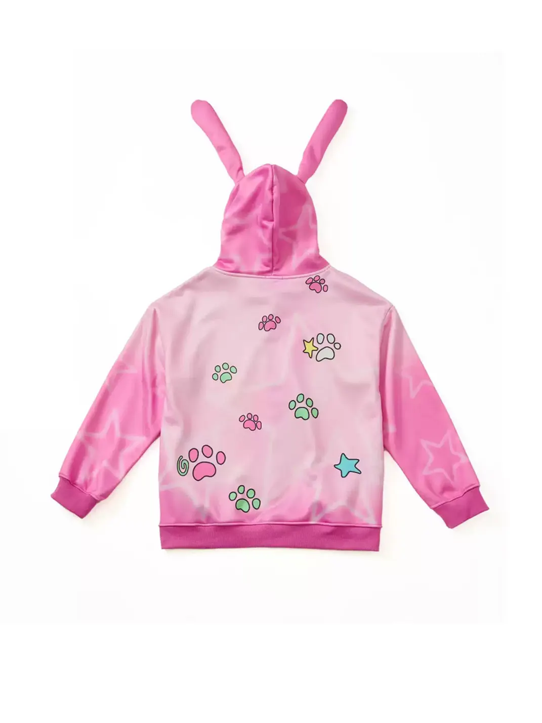 BlackBerry | Pink Rabbit-Ear Graphic Pullover Hoodie