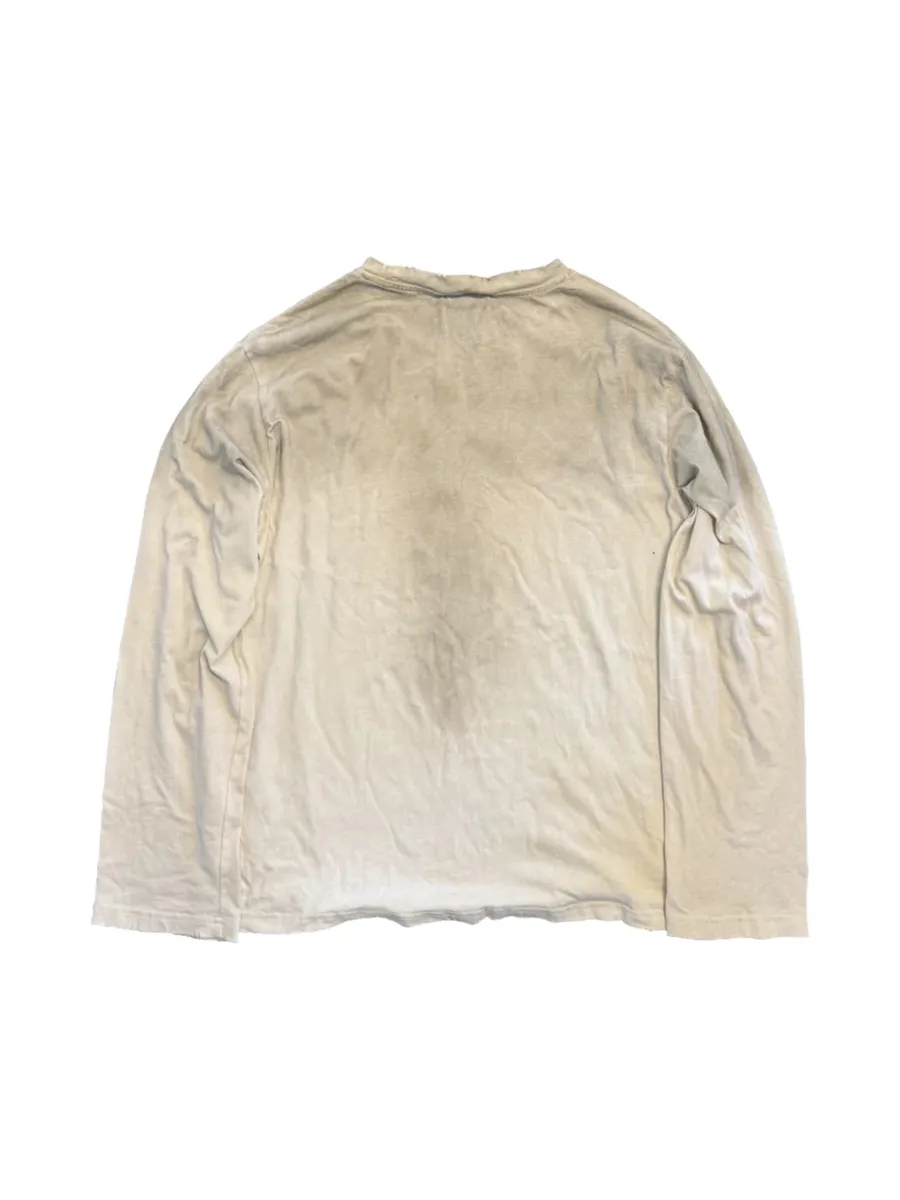 SHIBU | Vintage Punk Spray-Dyed Distressed Long-Sleeve T-Shirt - 2