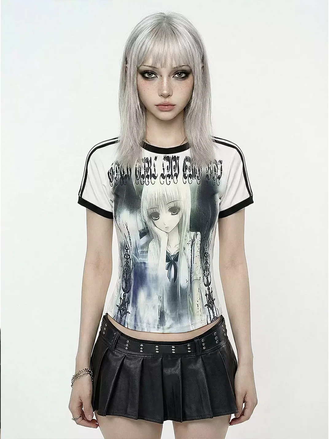 WEBBAR | Goth Visual-Kei Anime Short Sleeve Soccer Jersey