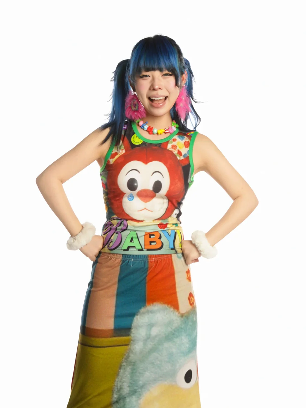 DeadEndKids | Cute Print Stretch Sleeveless Vest