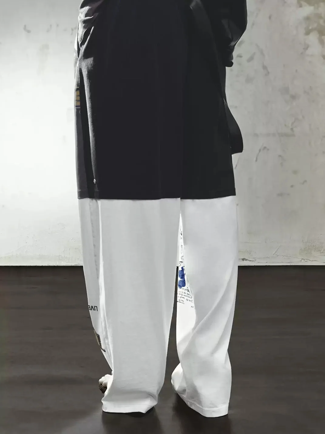 TRINITE | Multicolor Paneled Graphic Sport Pants