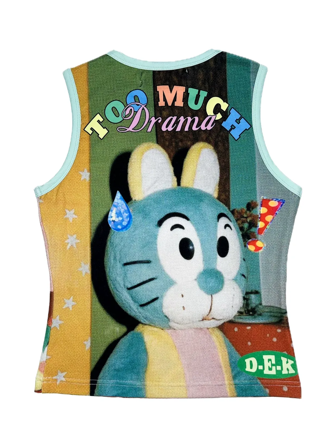 DeadEndKids | Cute Print Stretch Sleeveless Vest
