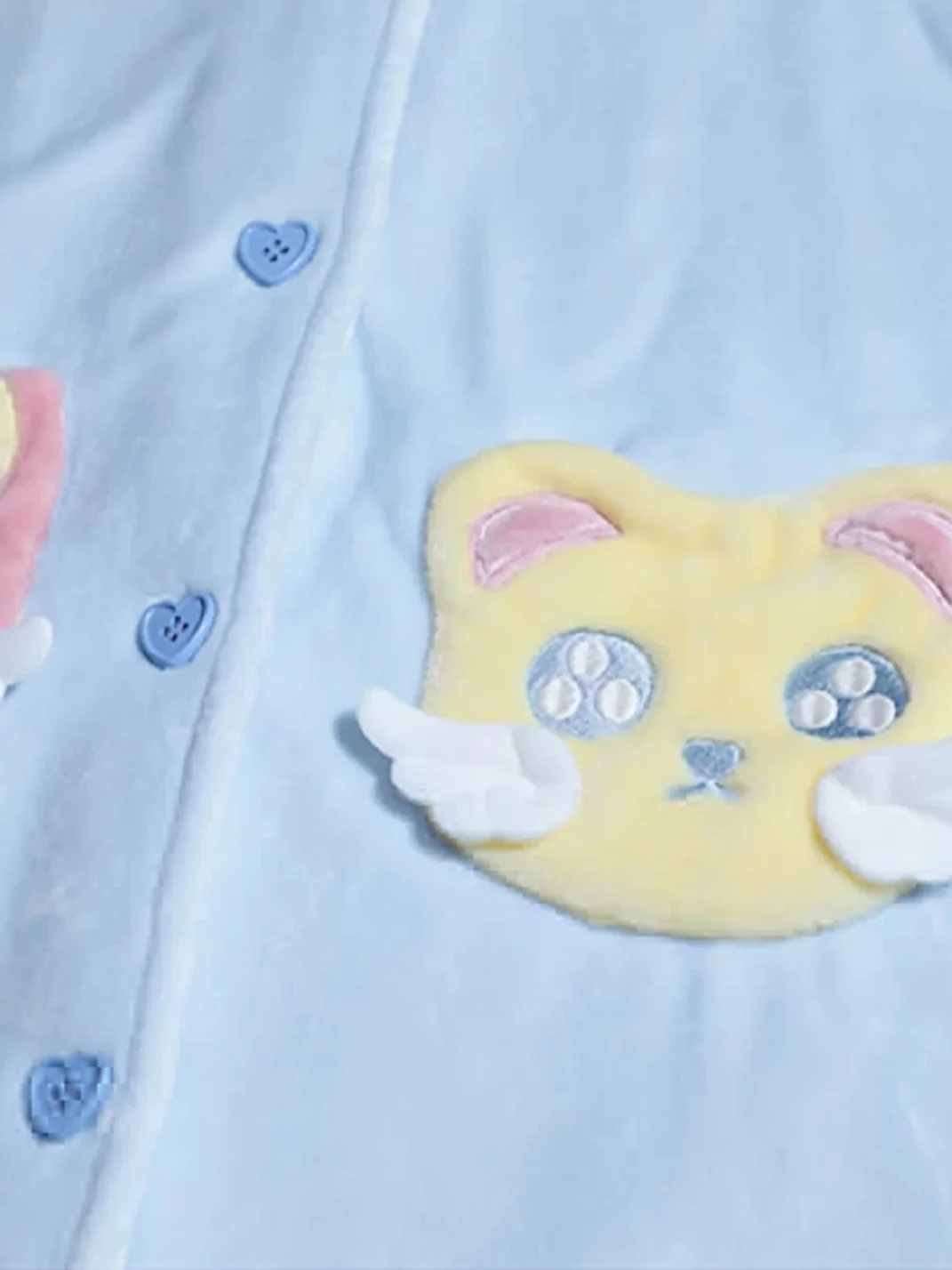 Hashtag DDD | Pastel Winged Animal Hooded Plush Sleep Robe