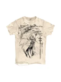 SHIBU | Distressed Angel Graphic Short-Sleeve T-Shirt