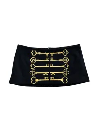 FOURFORTY | Key Embroidered Mini Skort