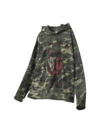 EMOBROTHER | Loveless Freedom Camouflage Graphic Hoodie