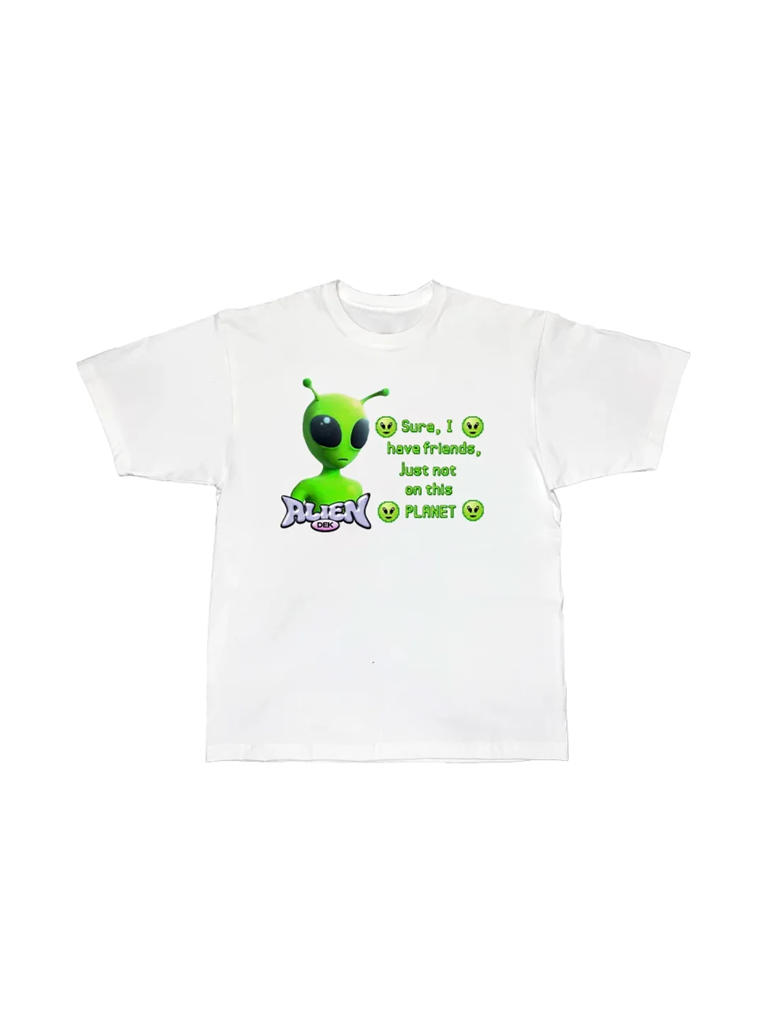 DeadEndKids | Alien Y2K Oversized T-Shirt