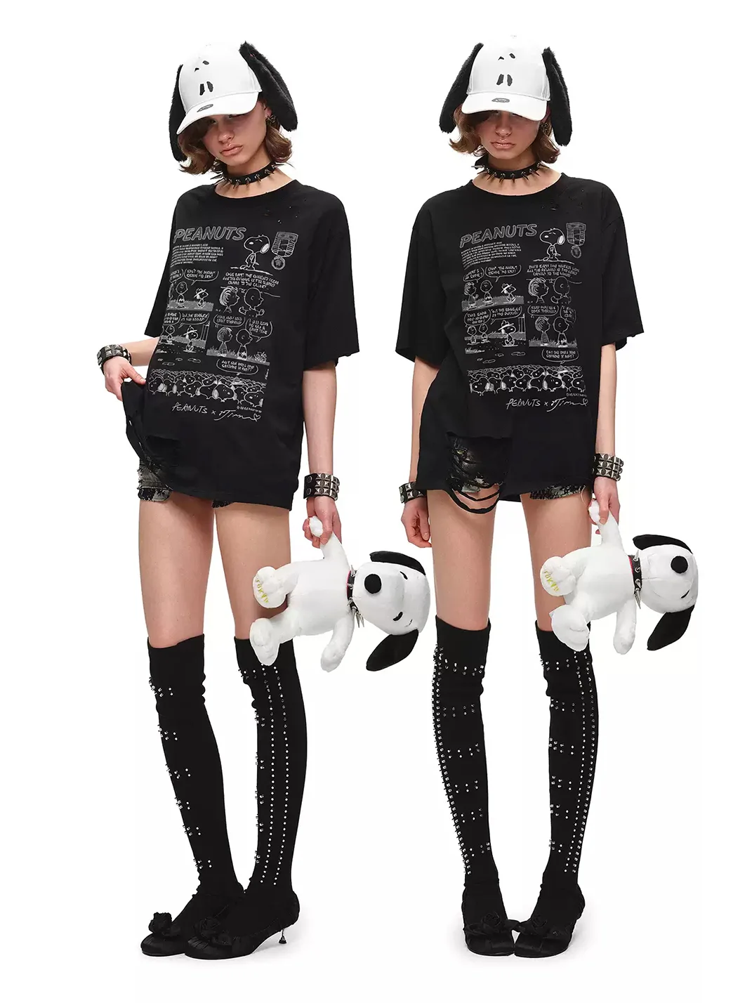 1JINN STUDIO | Snoopy Detachable Ears Baseball Cap