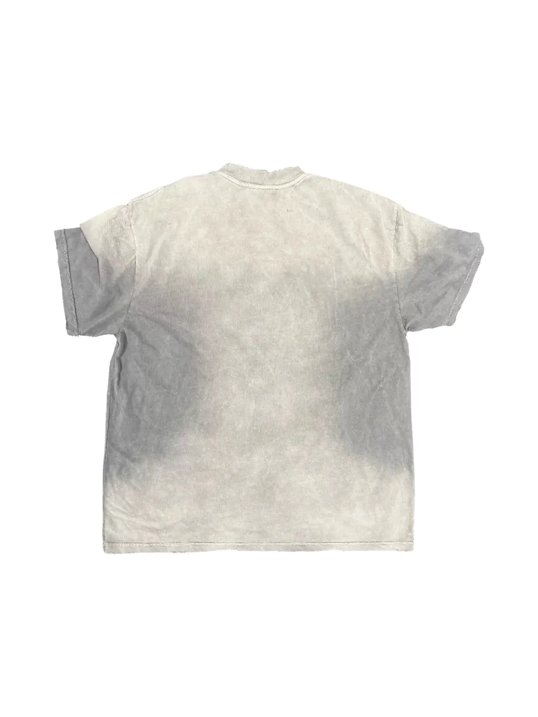 SHIBU | Unisex Distressed Gradient Graffiti Short-Sleeve T-Shirt