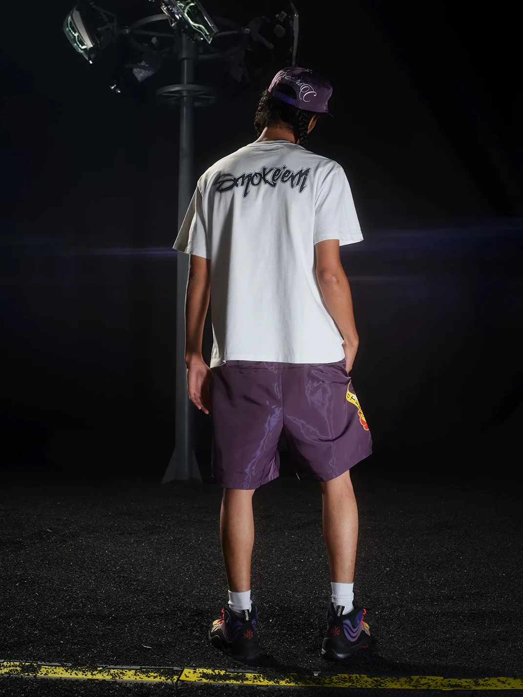 ESOTERIC THING | Flaming Nail Graphic Shorts