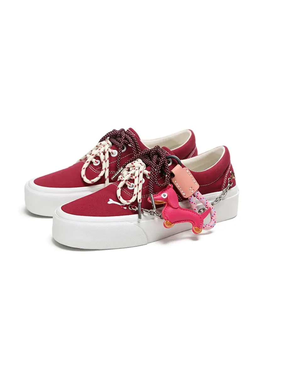 ADC | Happy Dog Chunky Canvas Sneakers - 4