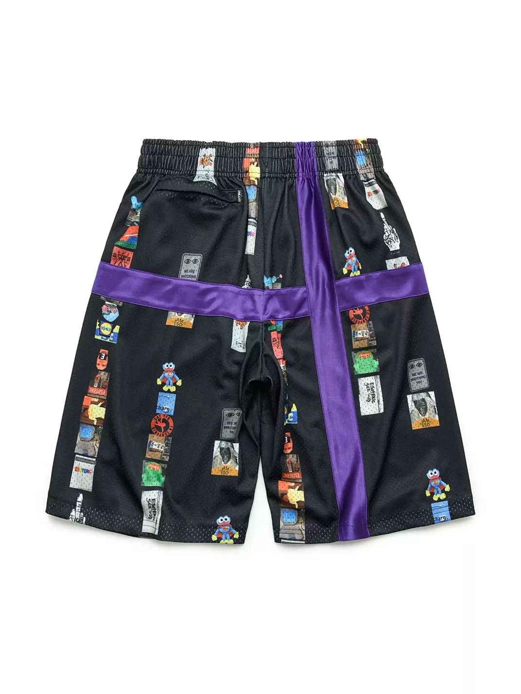 ESOTERIC THING | Unisex Random Printed Mesh Basketball Shorts