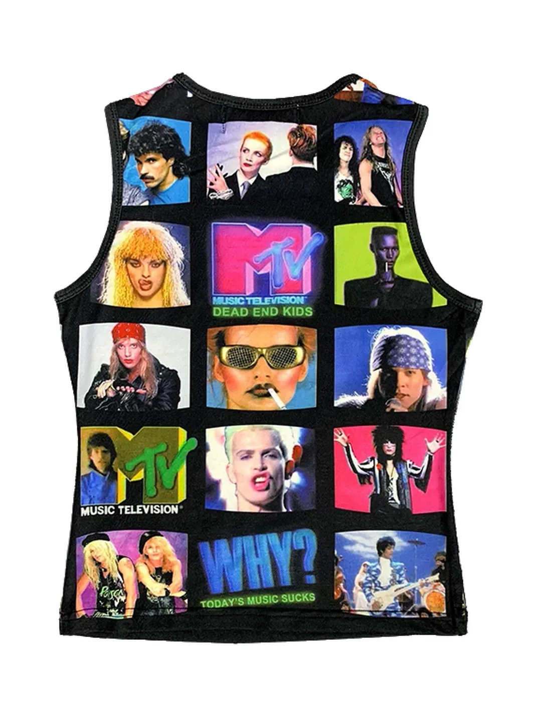 DeadEndKids | Cute Print Stretch Sleeveless Vest