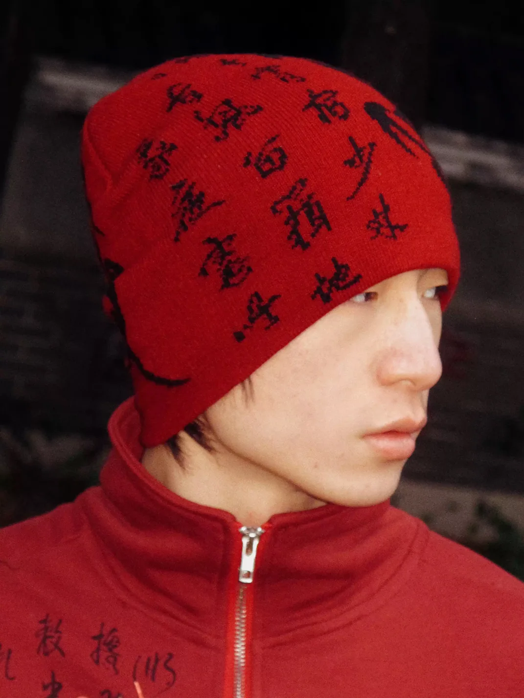 Game one | 26FW Knit Embroidered Beanie