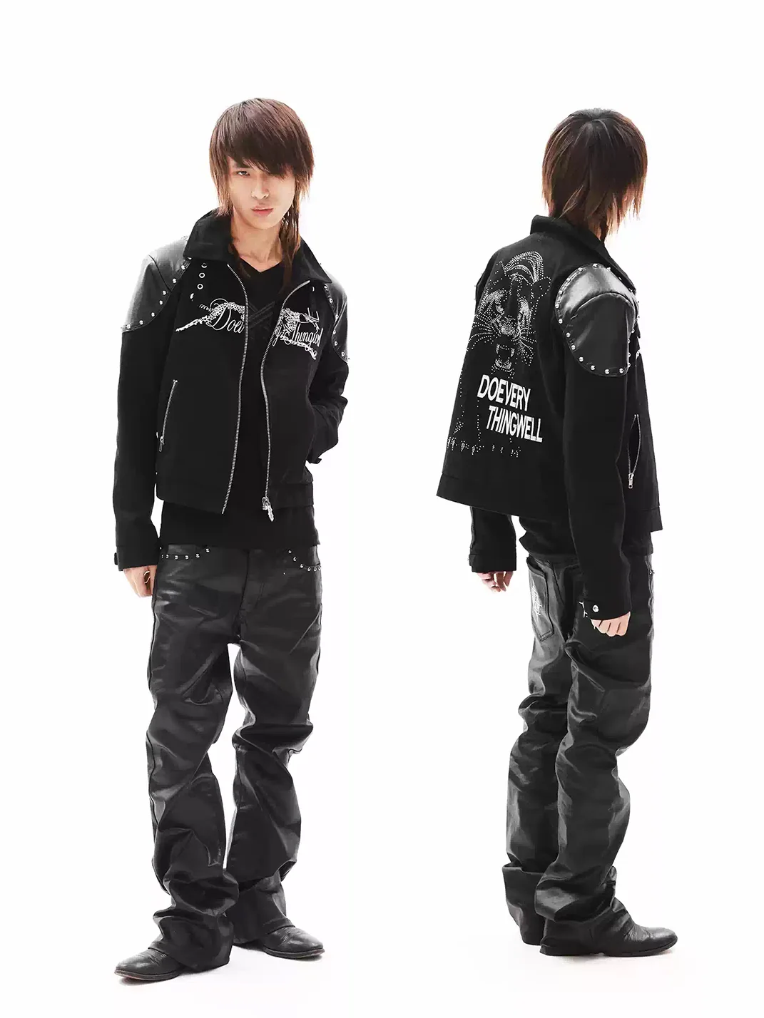 DETW | Panther Studded Canvas Jacket