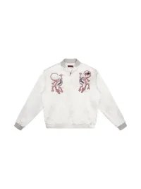 EMOBROTHER | Mirrored Tiger Print Acetate Sukajan Jacket