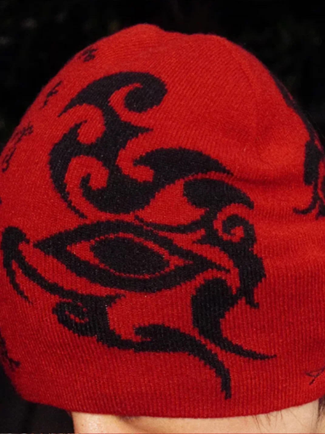 Game one | 26FW Knit Embroidered Beanie