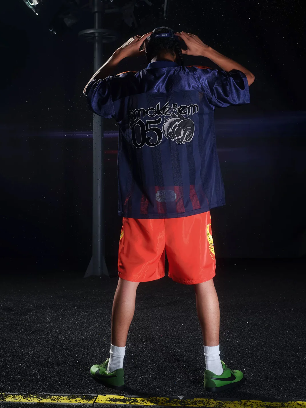 ESOTERIC THING | Flaming Nail Graphic Shorts