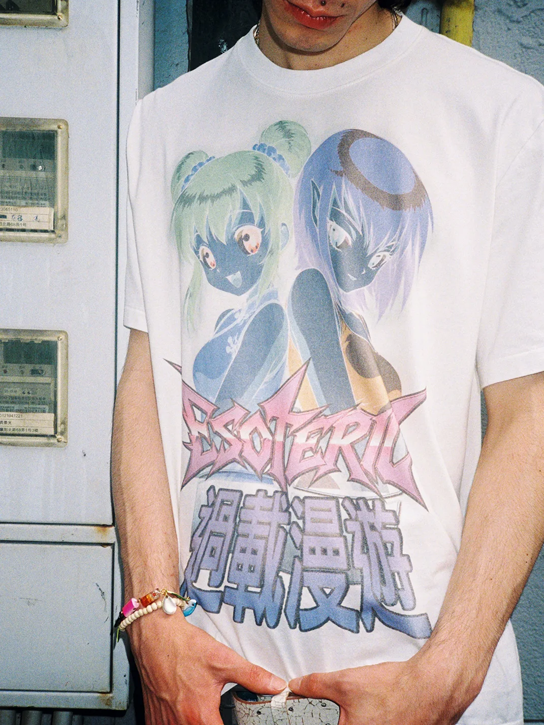 ESOTERIC THING | Overload Roamer Washed Graphic Cotton Tee