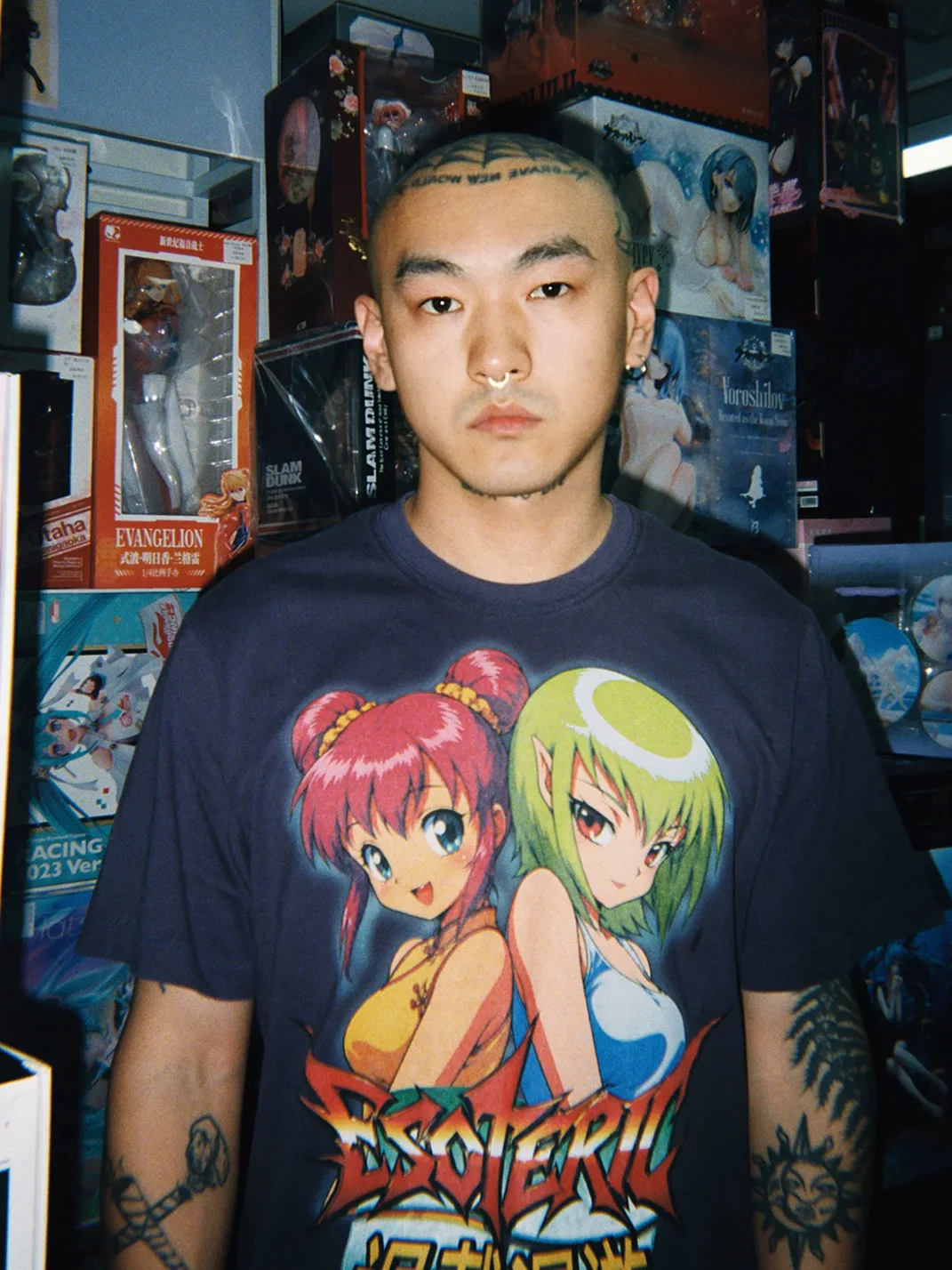 ESOTERIC THING | Overload Roamer Washed Graphic Cotton Tee
