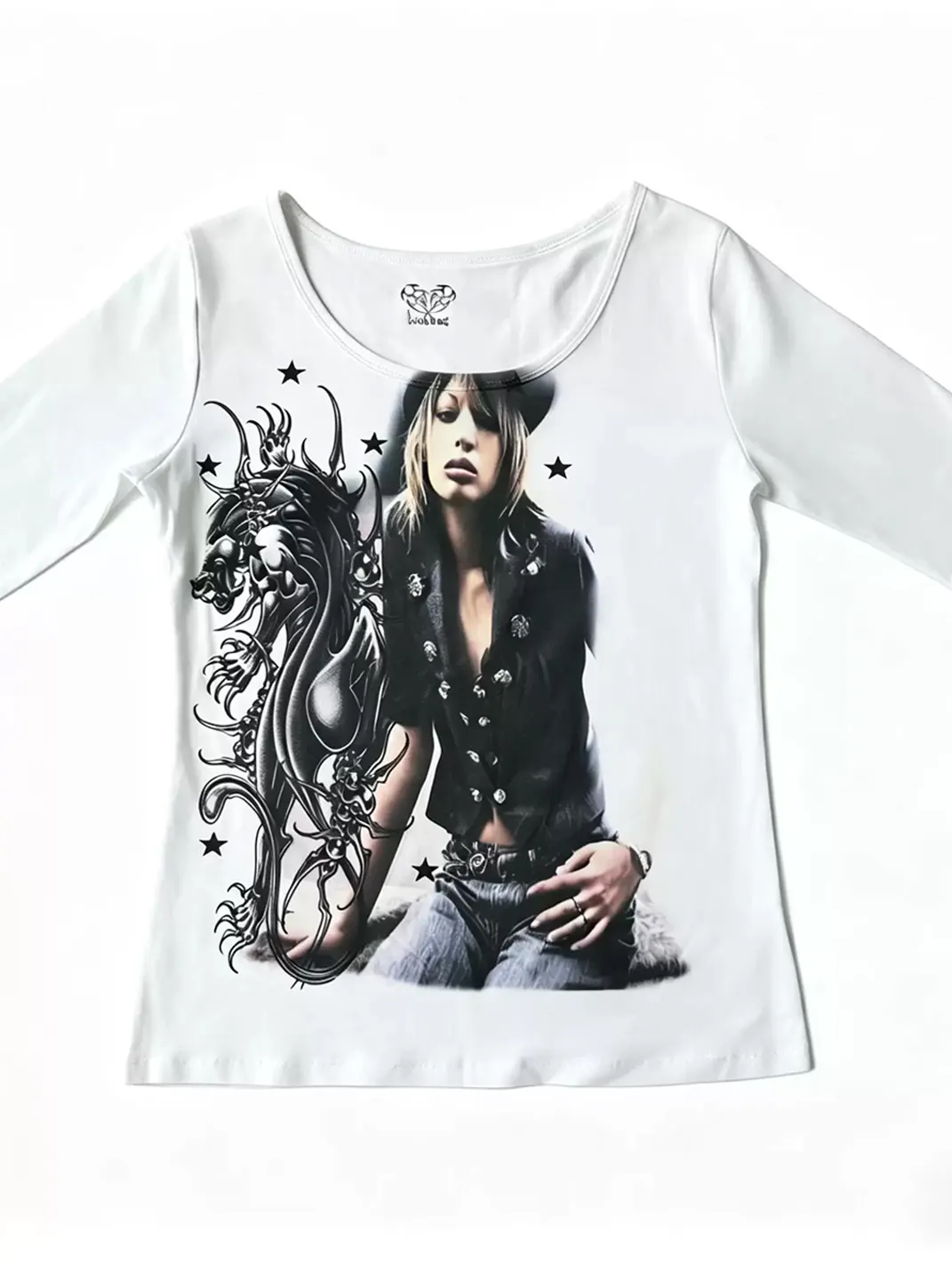 WEBBAR | Dragon Totem Cyber Visual Short Sleeve T-Shirt