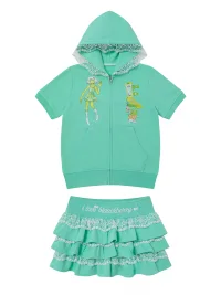 BlackBerry | Mint Green Lace Two-Piece Set