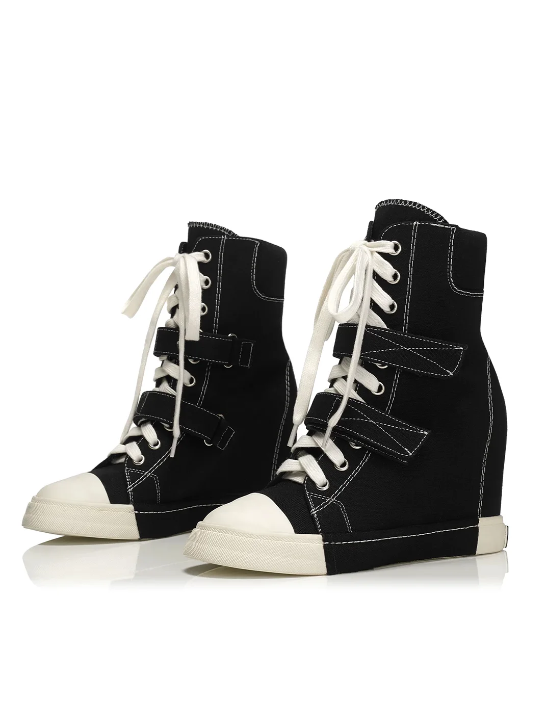 UnicornBlood | Retro Vulcanized Canvas Platform Sneakers
