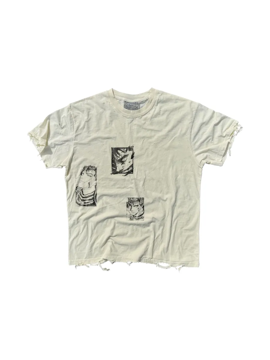 SHIBU | Unisex Vintage Distressed Punk Short-Sleeve T-Shirt - 3