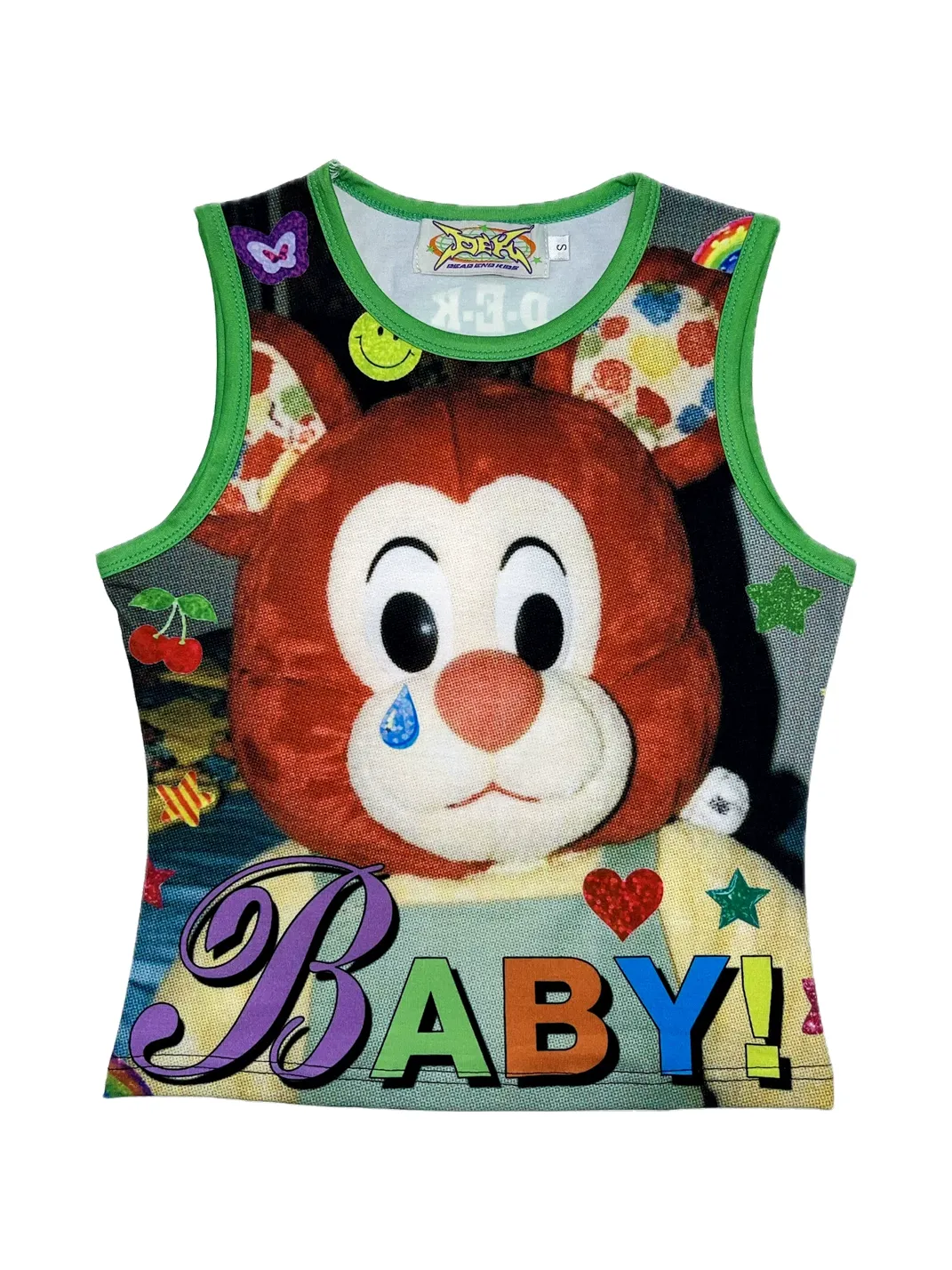 DeadEndKids | Cute Print Stretch Sleeveless Vest