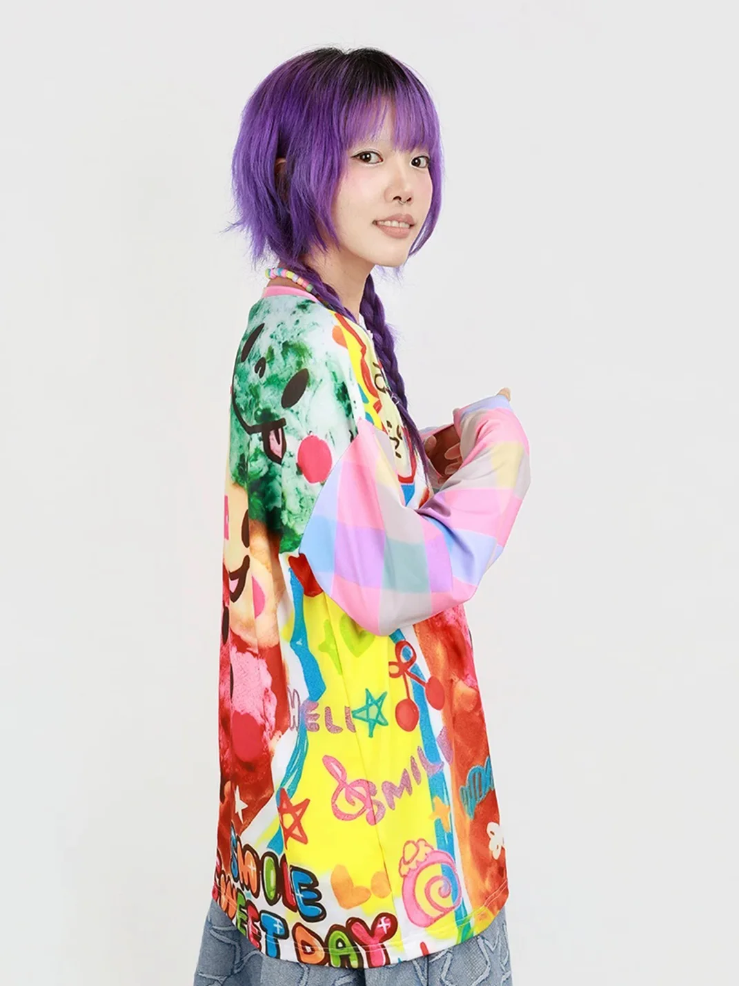 NIHONKIDS | Ice Cream Long Sleeve Top