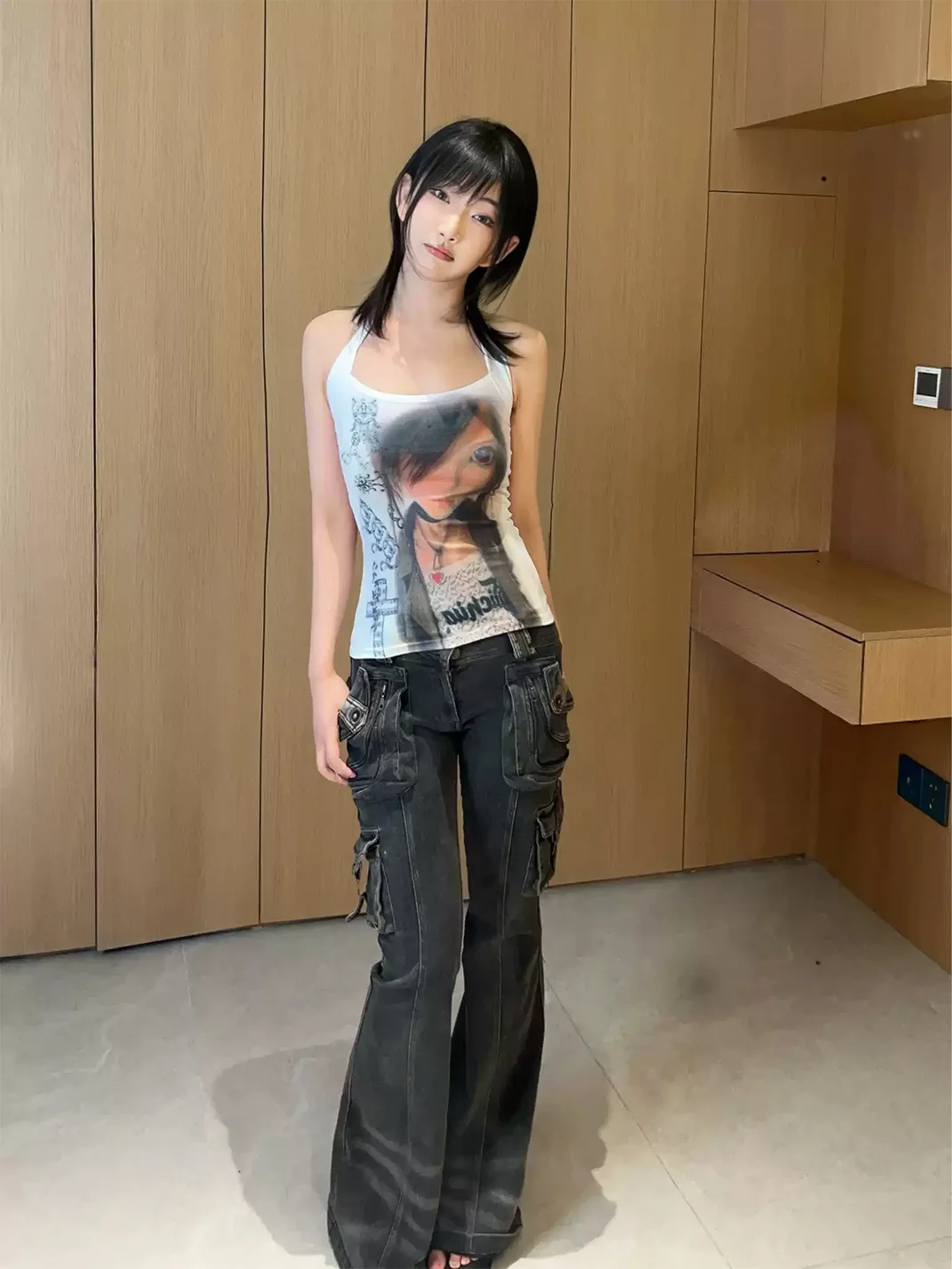 WEBBAR | Virtual Doll Print Halter Vest