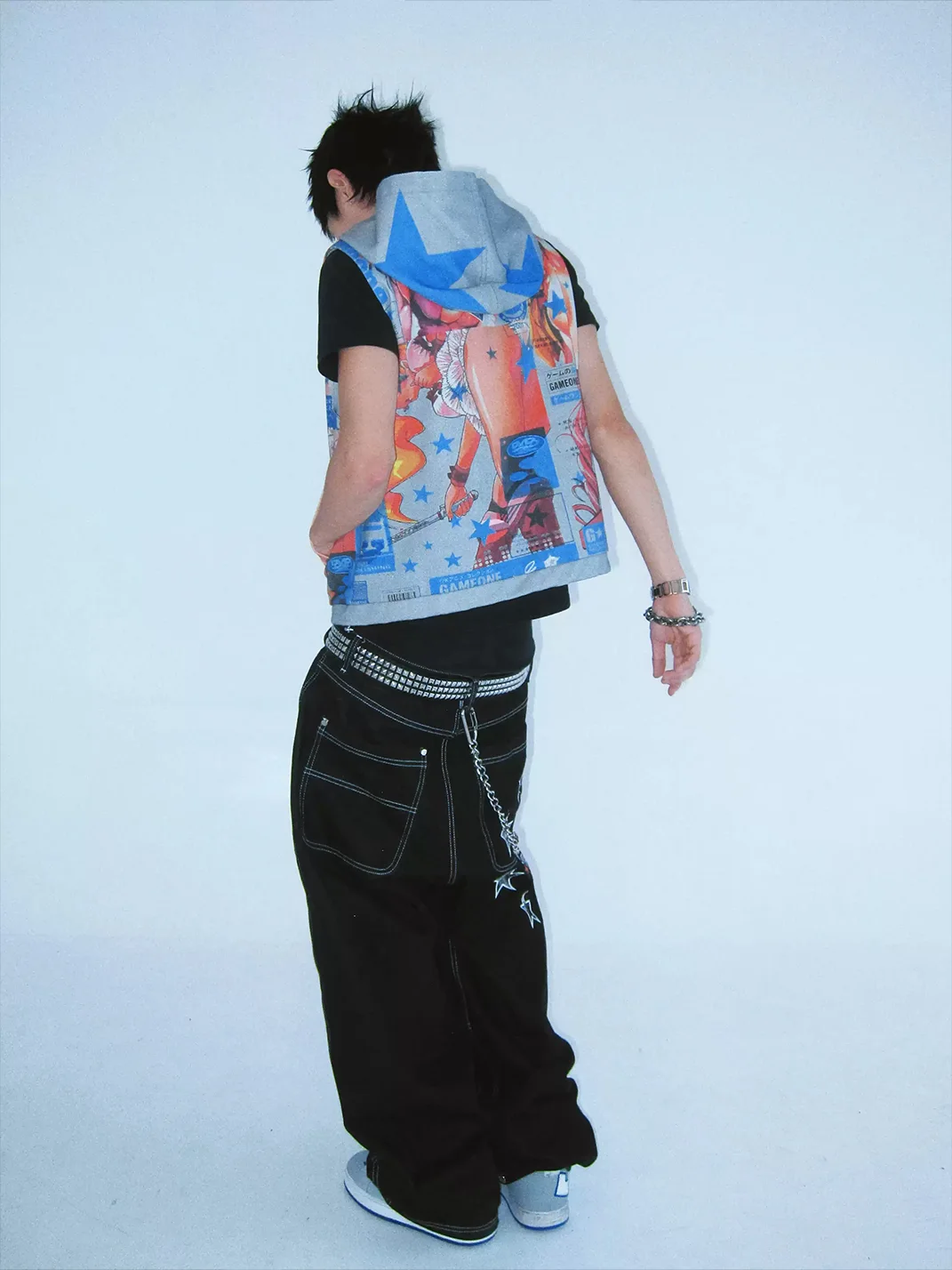 Game one | 26SS Anime Hooded Vest
