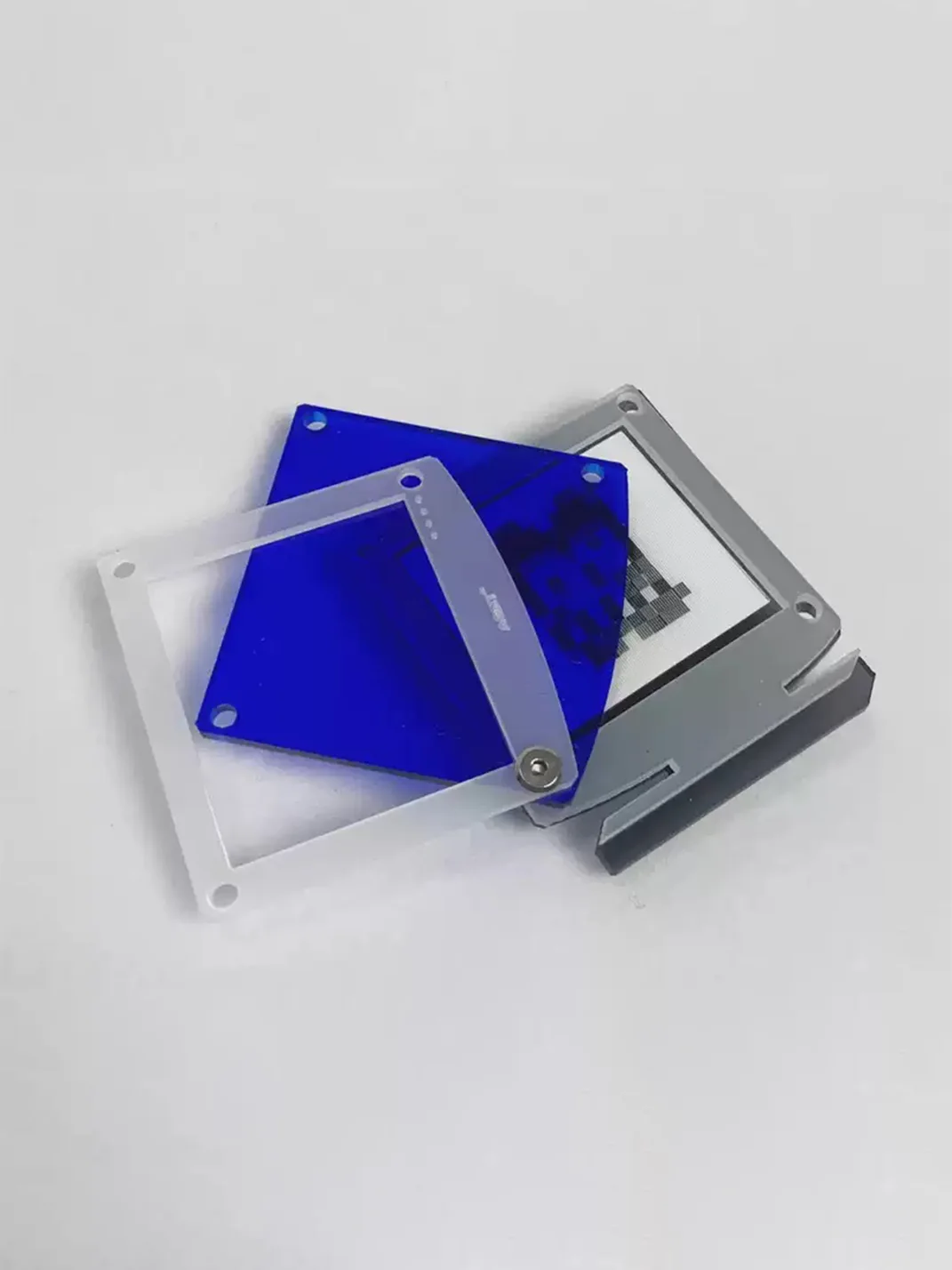 AXBD | Cyberpunk Memory Photo Display Hair Clip