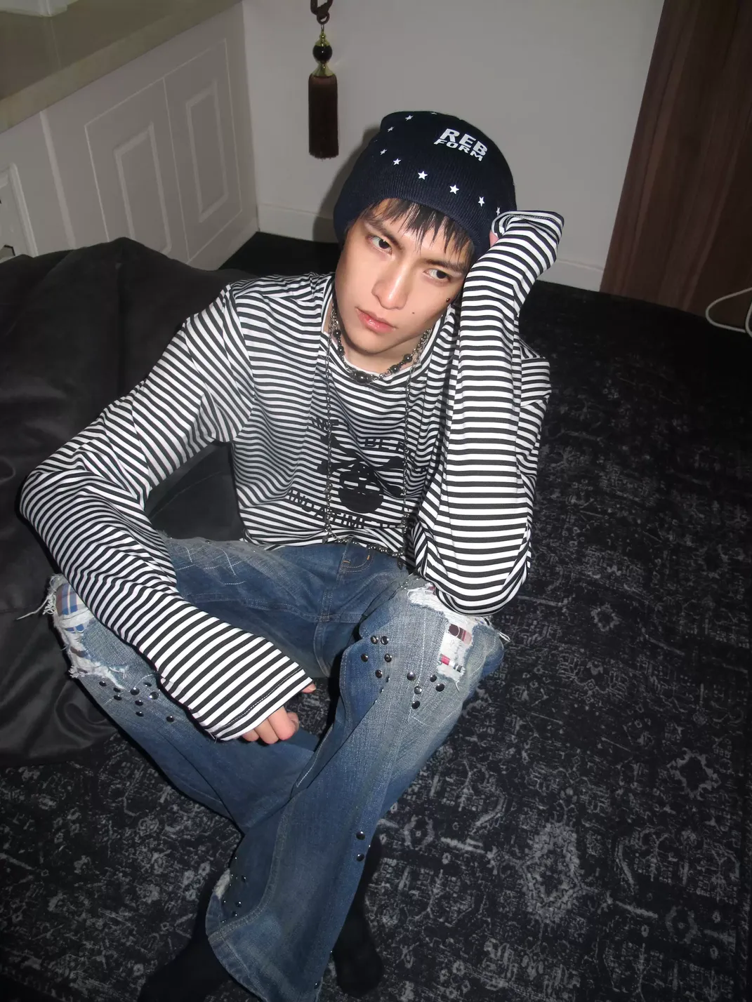 Reb form | Star Knit Beanie