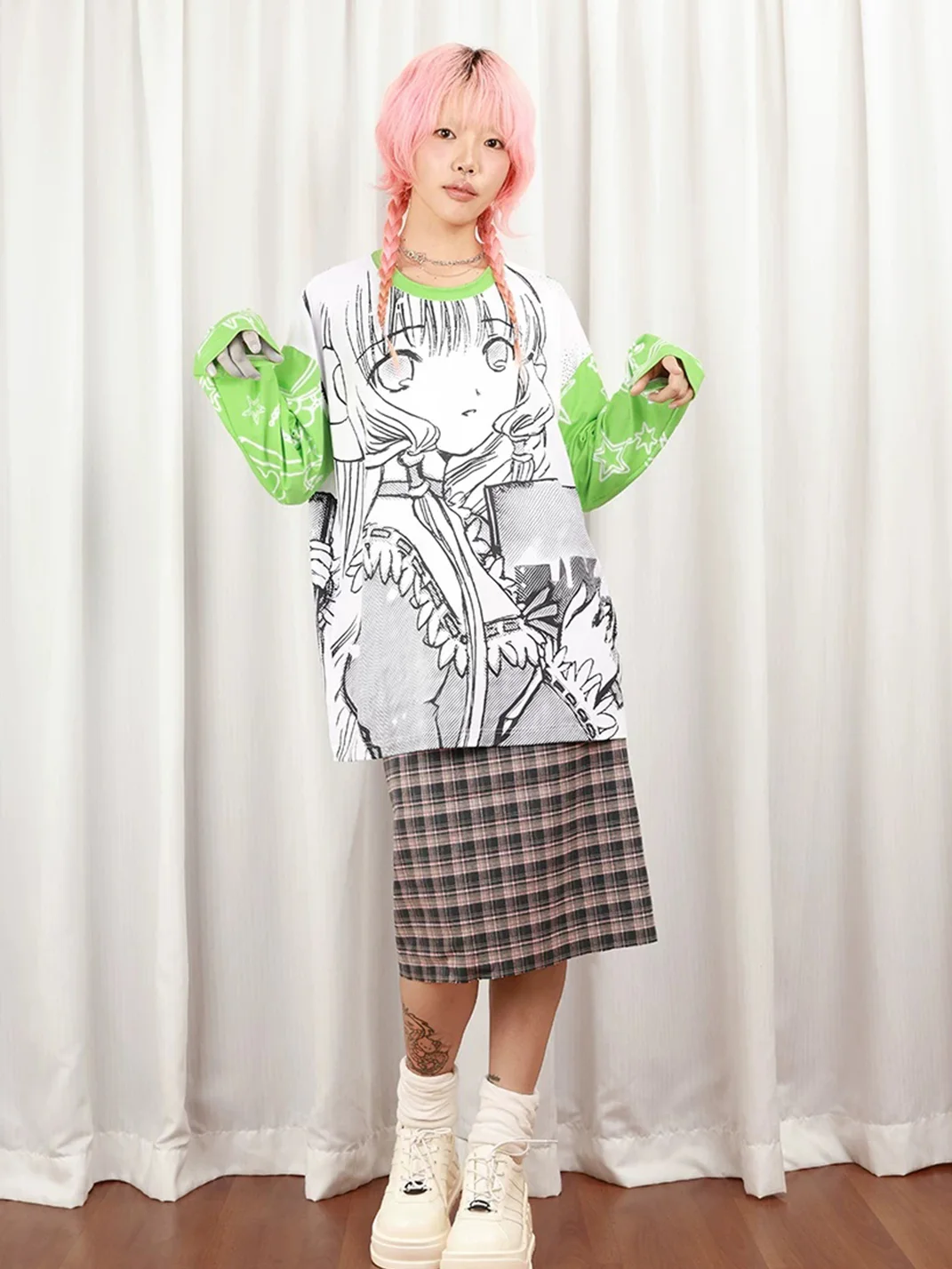 NIHONKIDS | Anime Girl Long Sleeve T-Shirt