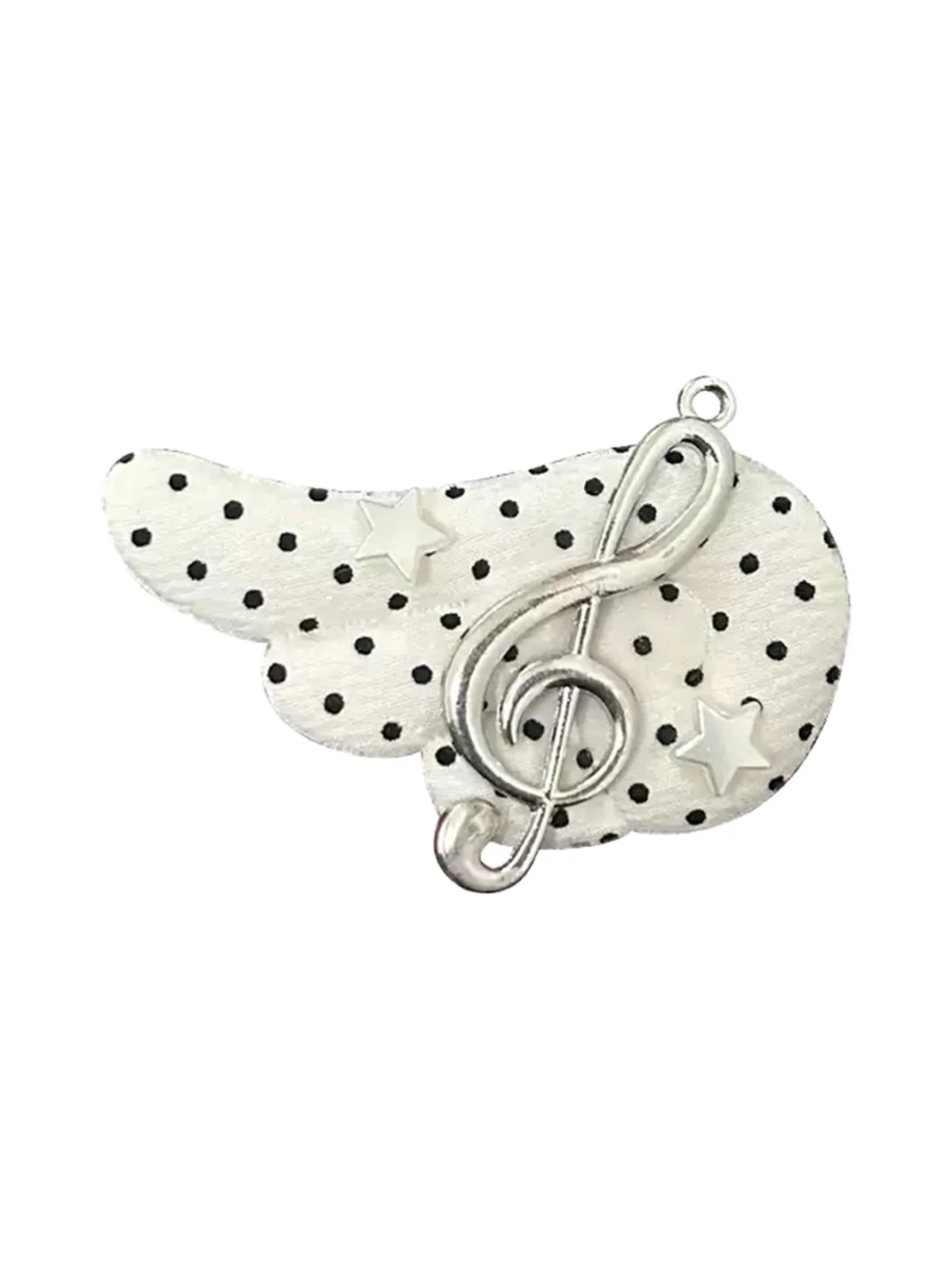 KHEPHAIA | Wing Polka Dot Star Note Hair Clips