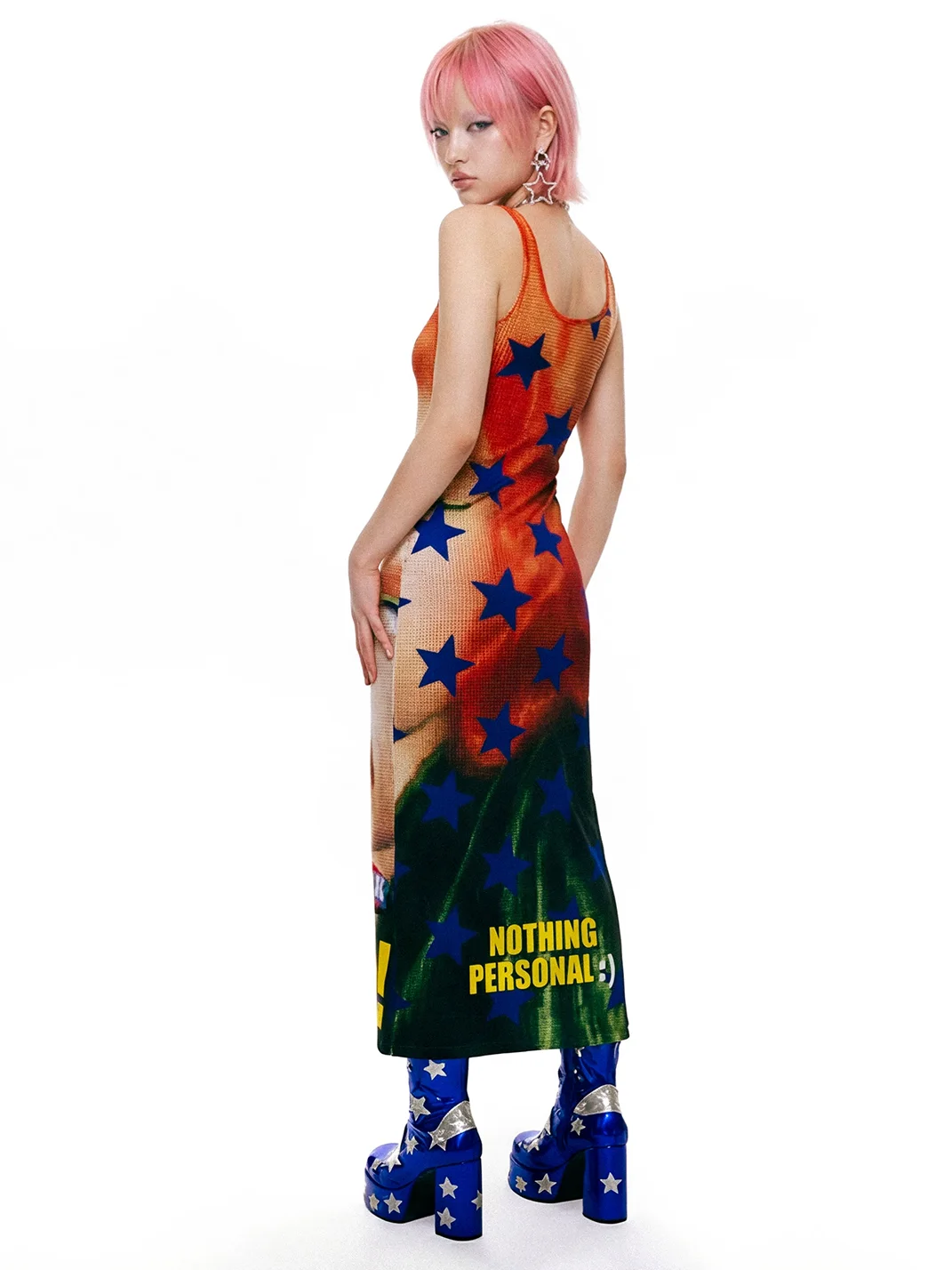 DeadEndKids | Y2K Sleeveless Form-Fitting Dress
