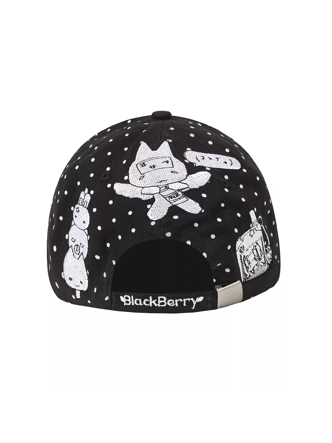 BlackBerry | Polka Dot Embroidered Baseball Cap
