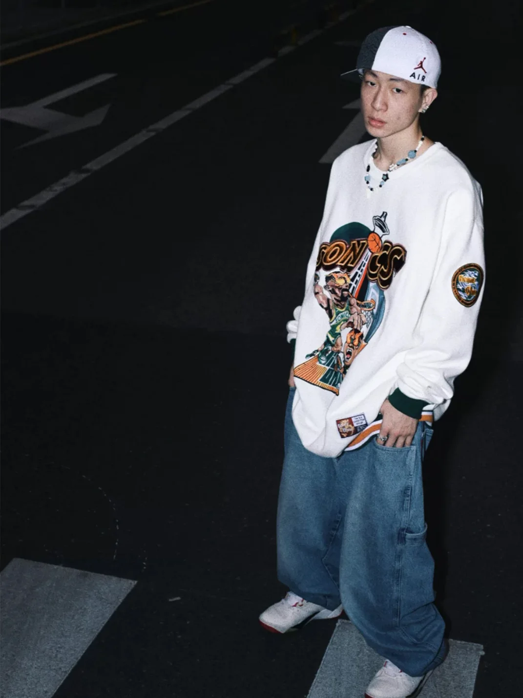 Game one | Oldschool Hip Hop Retro Bboy Skate Sweatshirt
