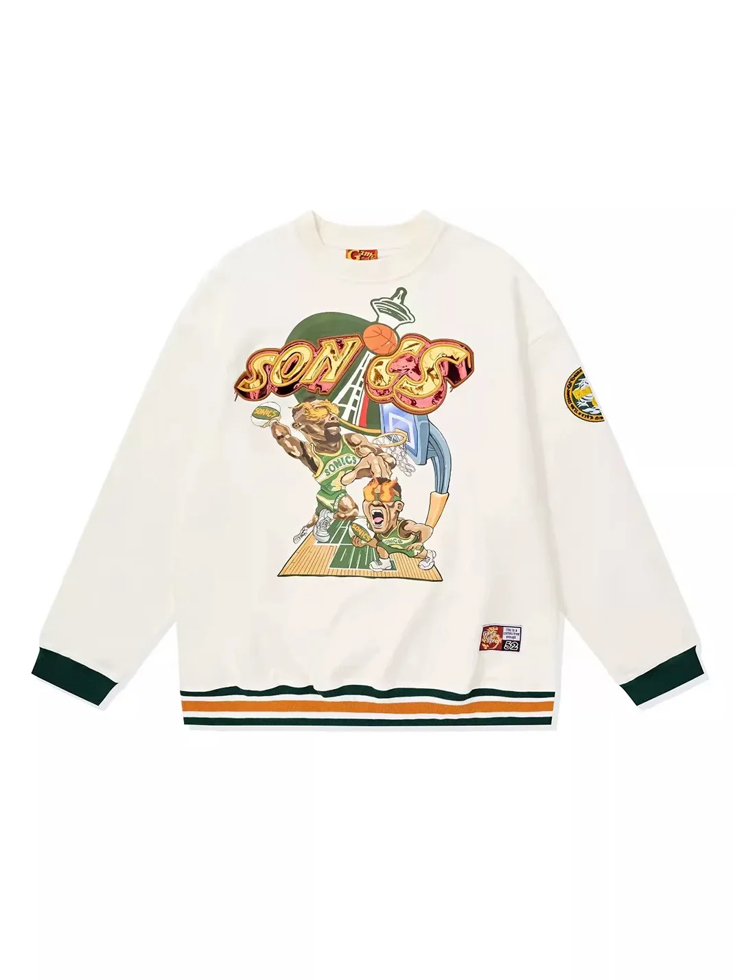 Game one | Oldschool Hip Hop Retro Bboy Skate Sweatshirt