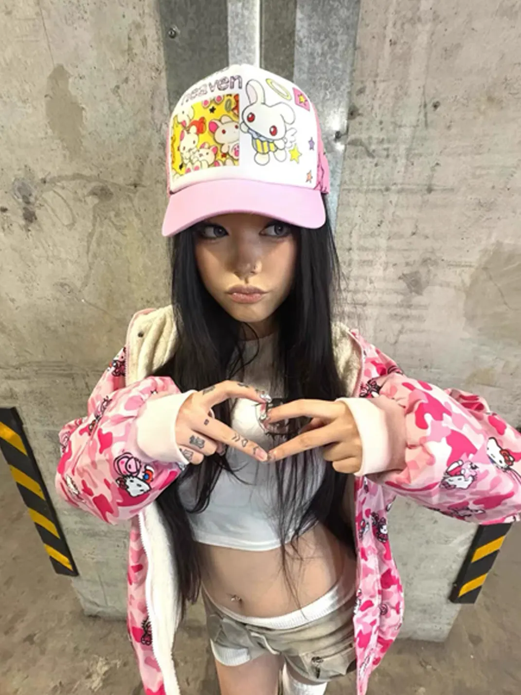 BlackBerry | Cartoon Rabbit Trucker Cap